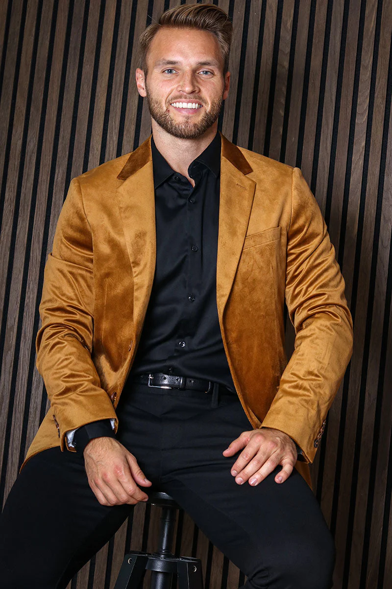 JEFF George Velour Blazer Rubber - Image 4