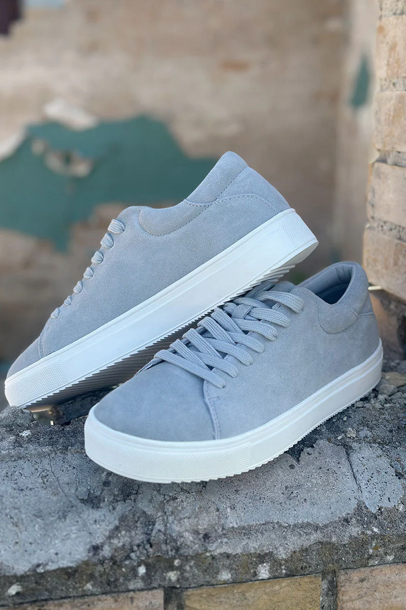 Liebhaveri Liberty Sneaker Suede Grey - Image 3