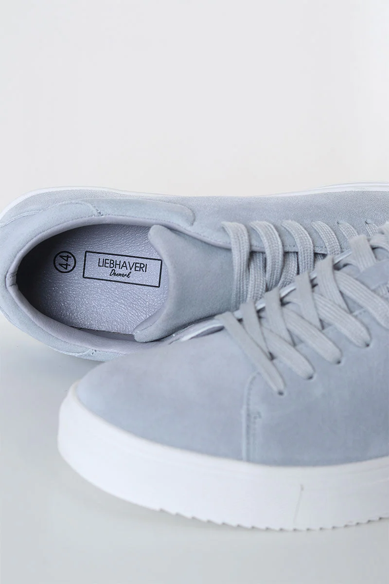 Liebhaveri Liberty Sneaker Suede Grey - Image 5