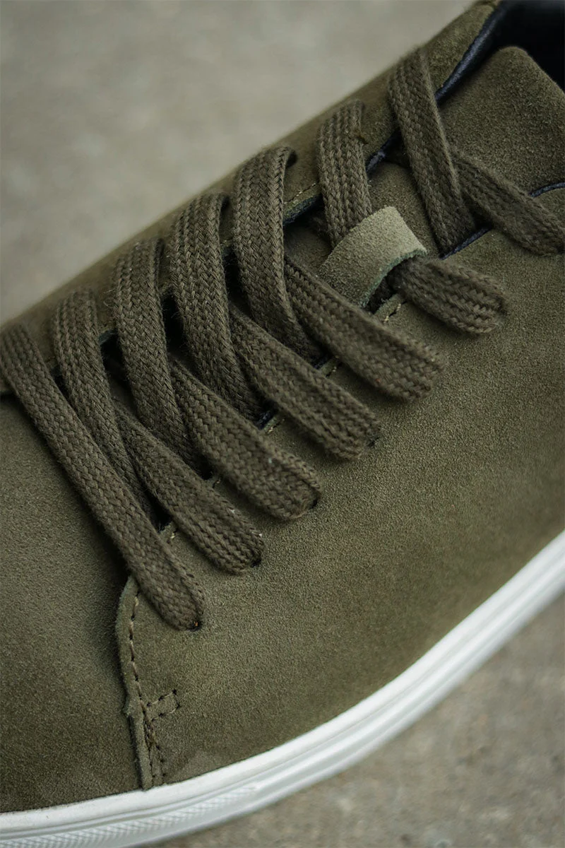 Liebhaveri Liberty Sneaker Suede Olive - Image 4