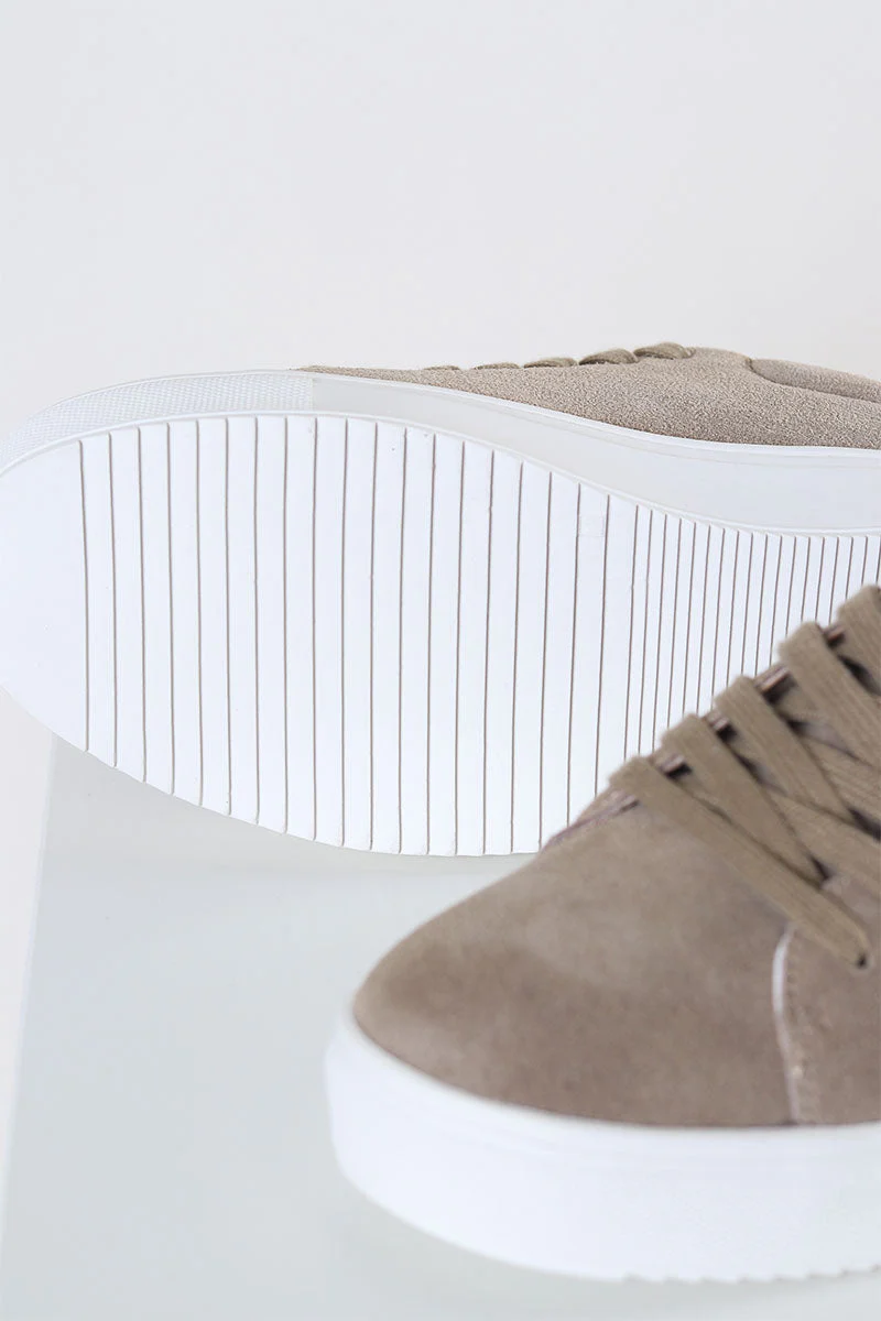 Liebhaveri Liberty Sneaker Suede Taupe - Image 5