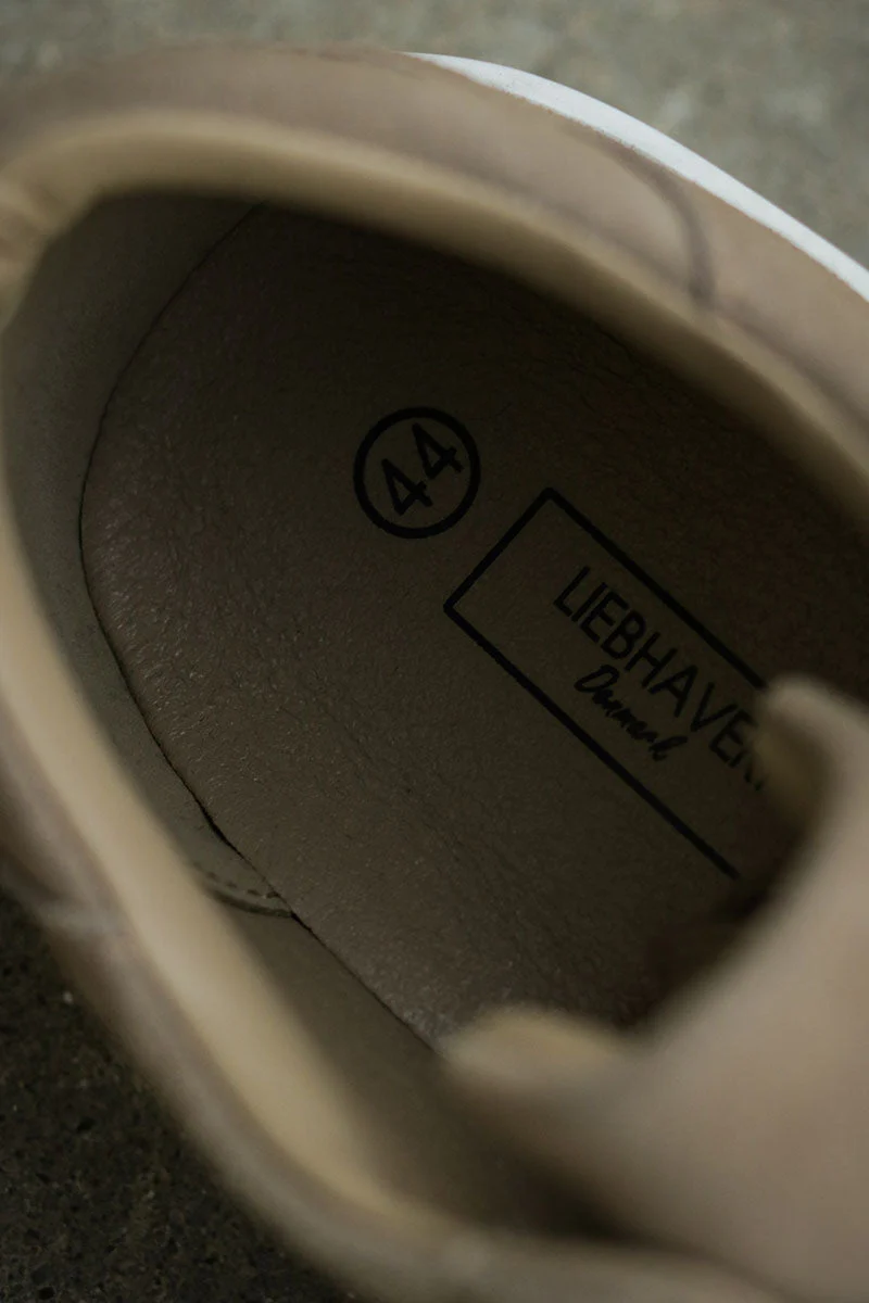 Liebhaveri Liberty Sneaker Suede Taupe - Image 8