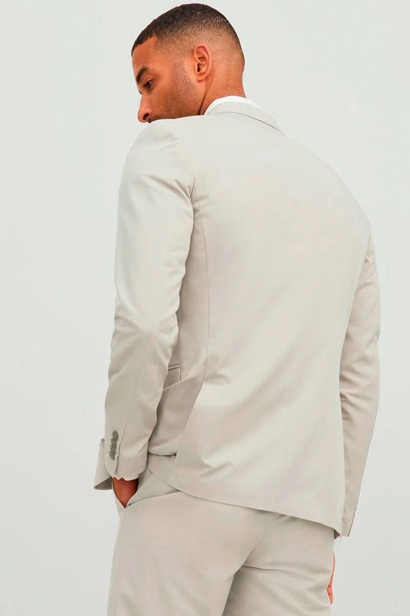 Jack & Jones Premium Franco Slim Fit Kostym Moonstruck - Image 4