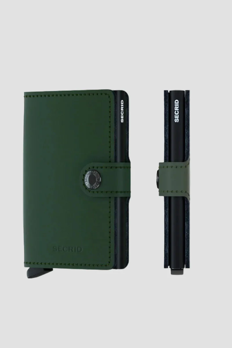 Secrid Miniwallet Green-Black
