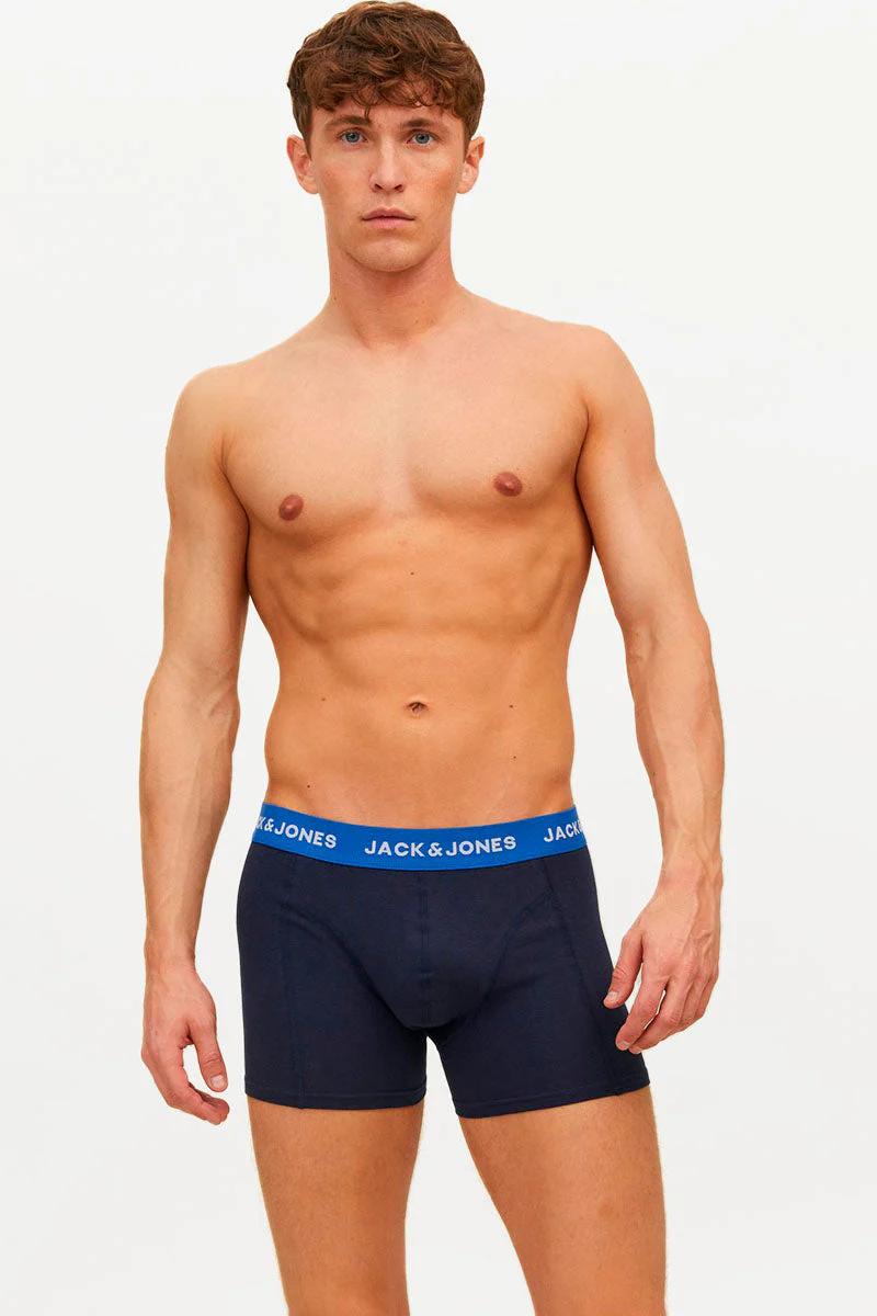 Jack & Jones Rikki Trunks 3 Pack Sycamore - Image 4