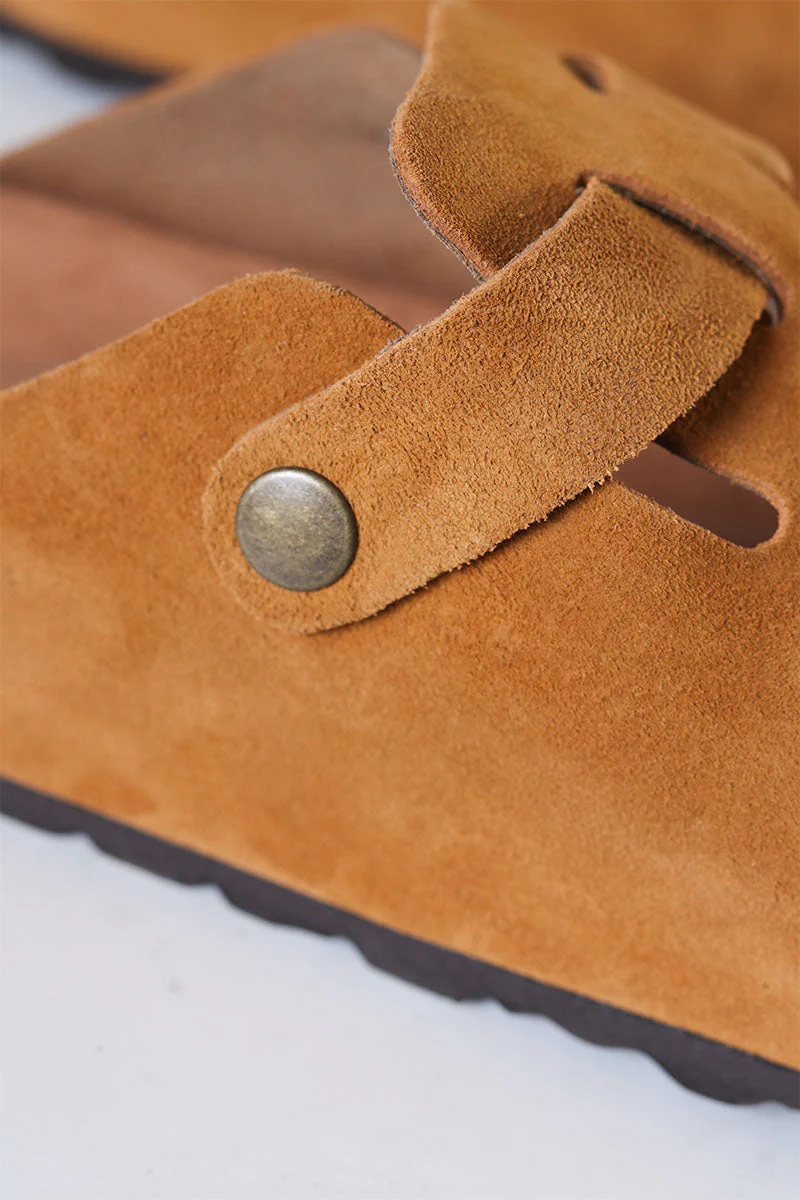 Born // Raised Berna Suede Leather Cognac - Image 4