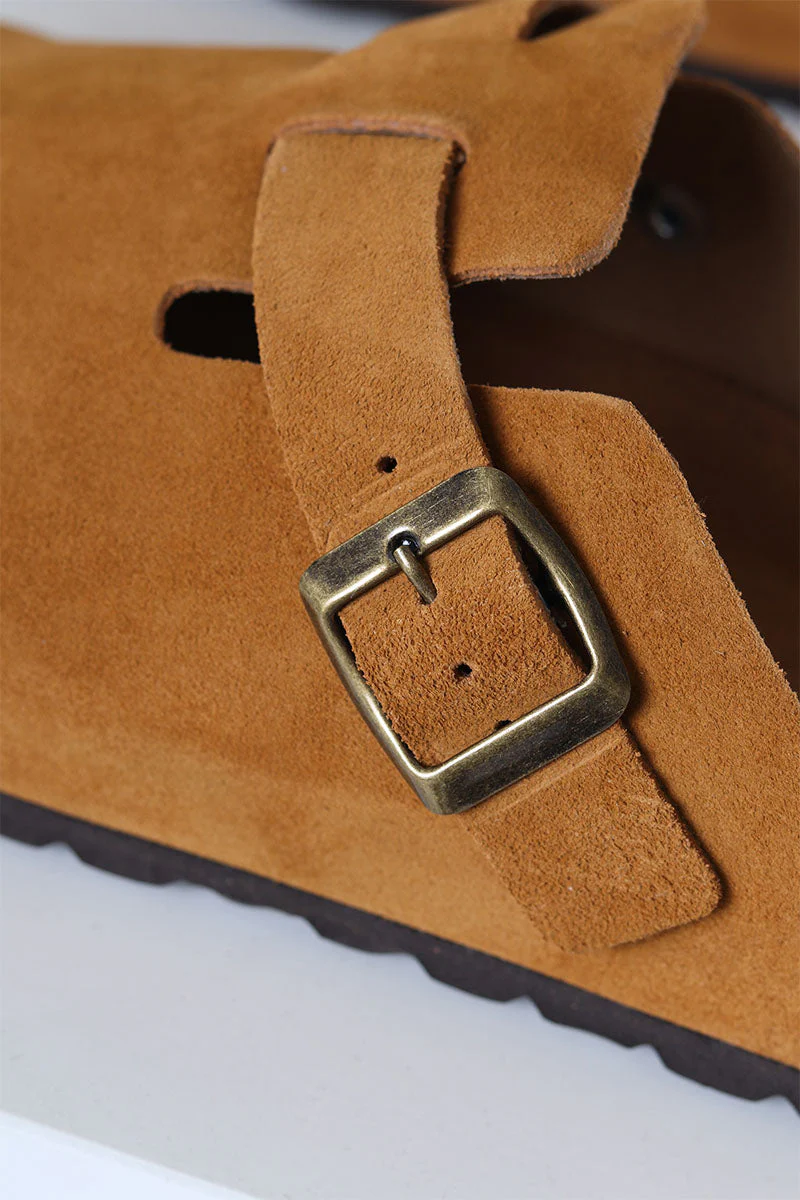 Born // Raised Berna Suede Leather Cognac - Image 5