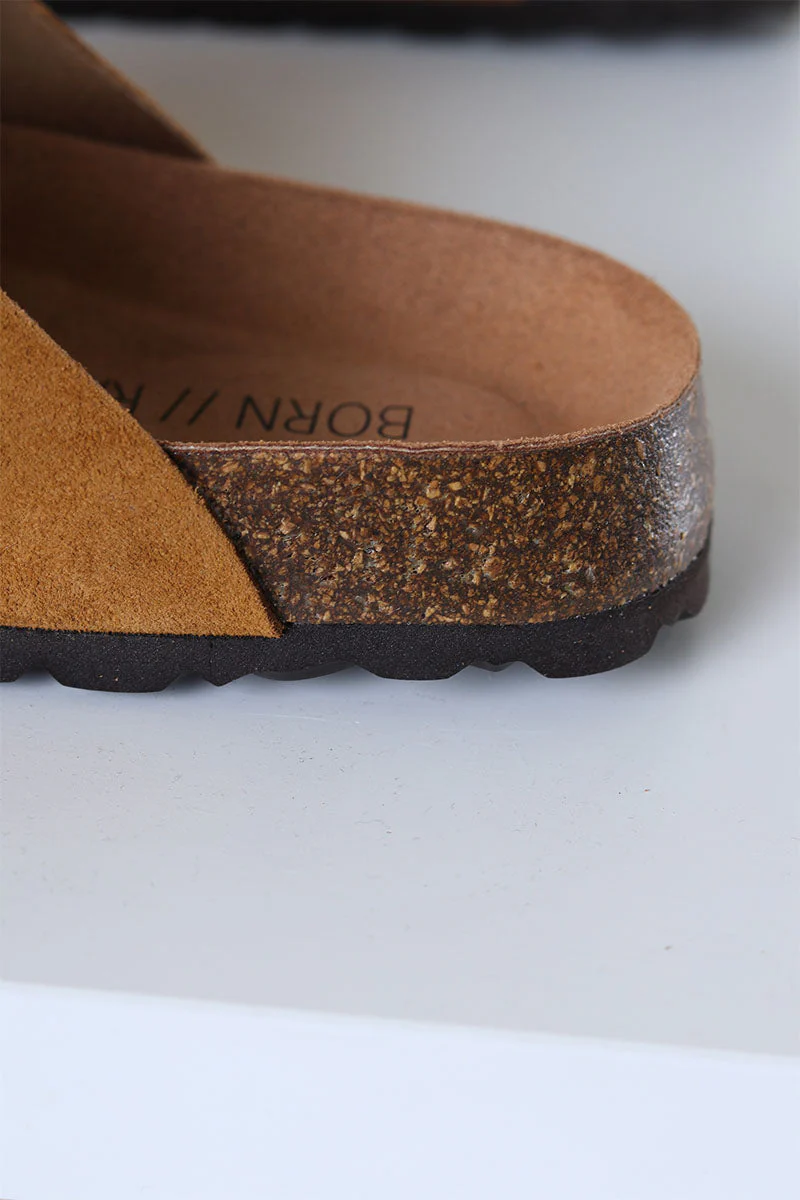 Born // Raised Berna Suede Leather Cognac - Image 6