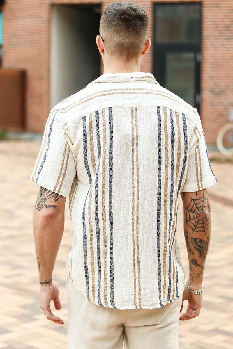 Solid Isai Shirt Oatmeal - Image 5