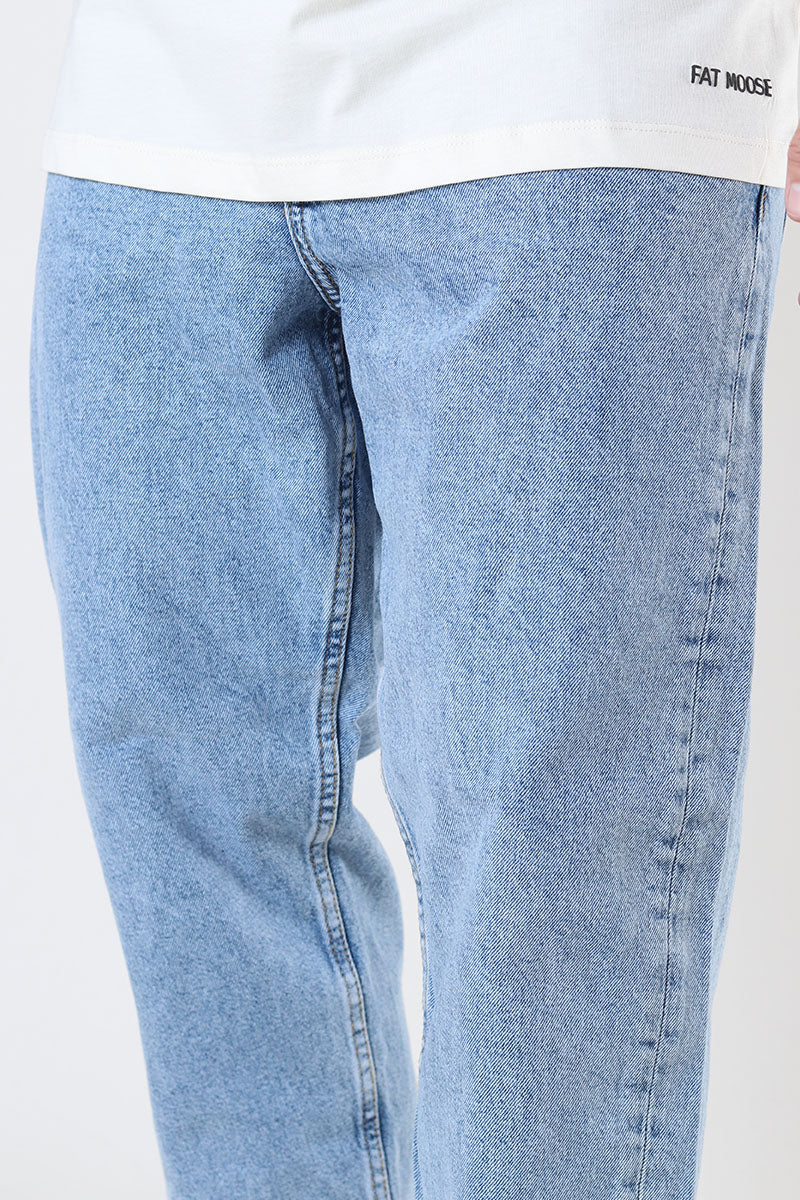 Solid Dylan Dad Fit BLUE DNM - Image 4
