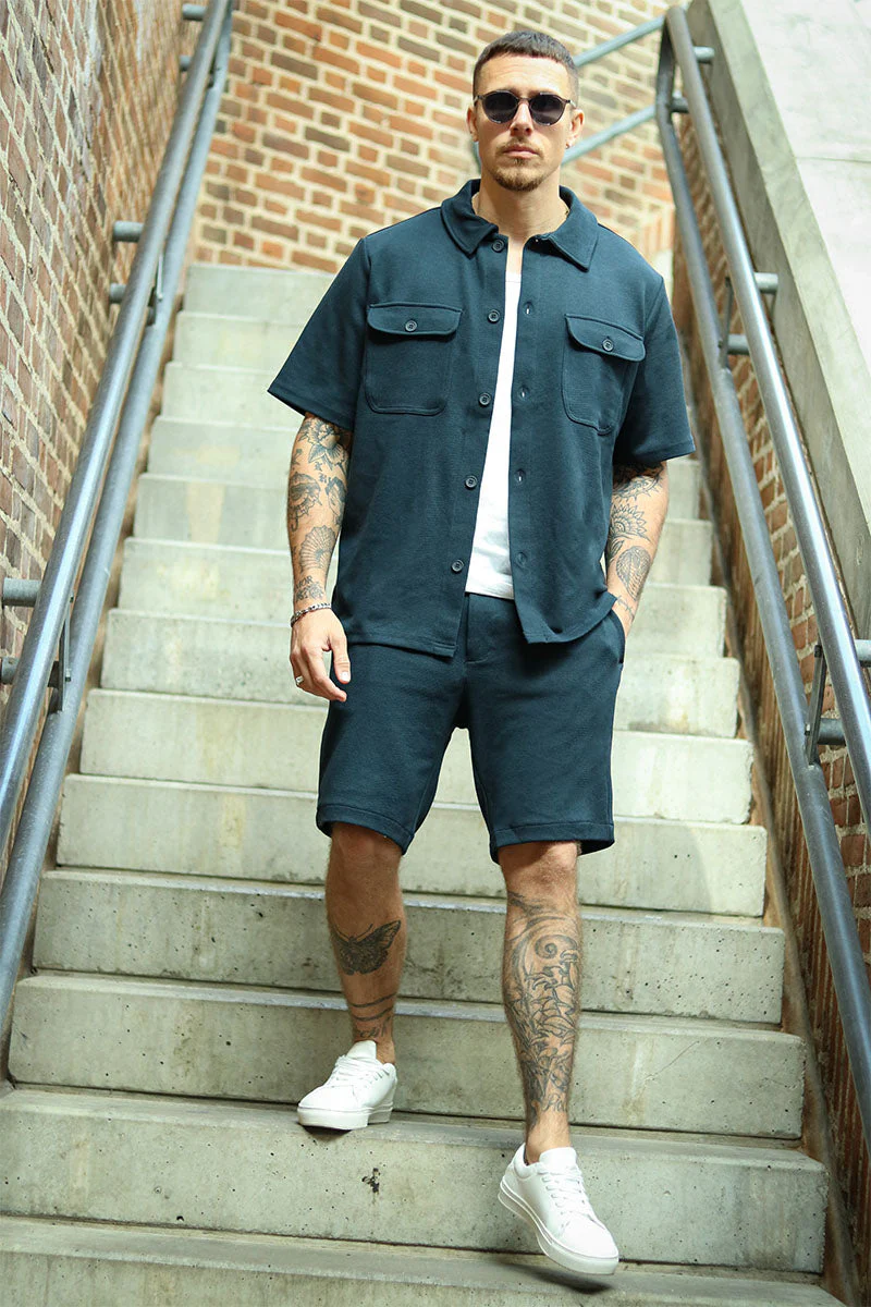 ONLY & SONS Kodyl SS Shirt Dark Navy - Image 2