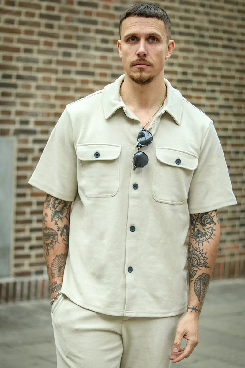 ONLY & SONS Kodyl SS Shirt Silver Lining - Image 4