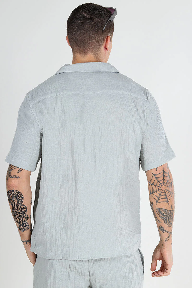 ONLY & SONS Kyle Regular Pas SS Shirt Wrought Iron - Image 4