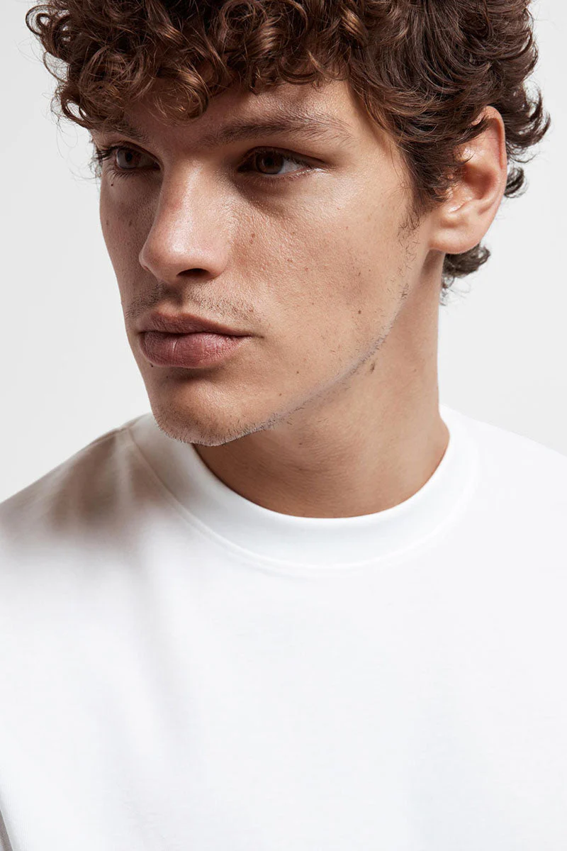 Selected Relax Oscar SS Tee Bright White - Image 3
