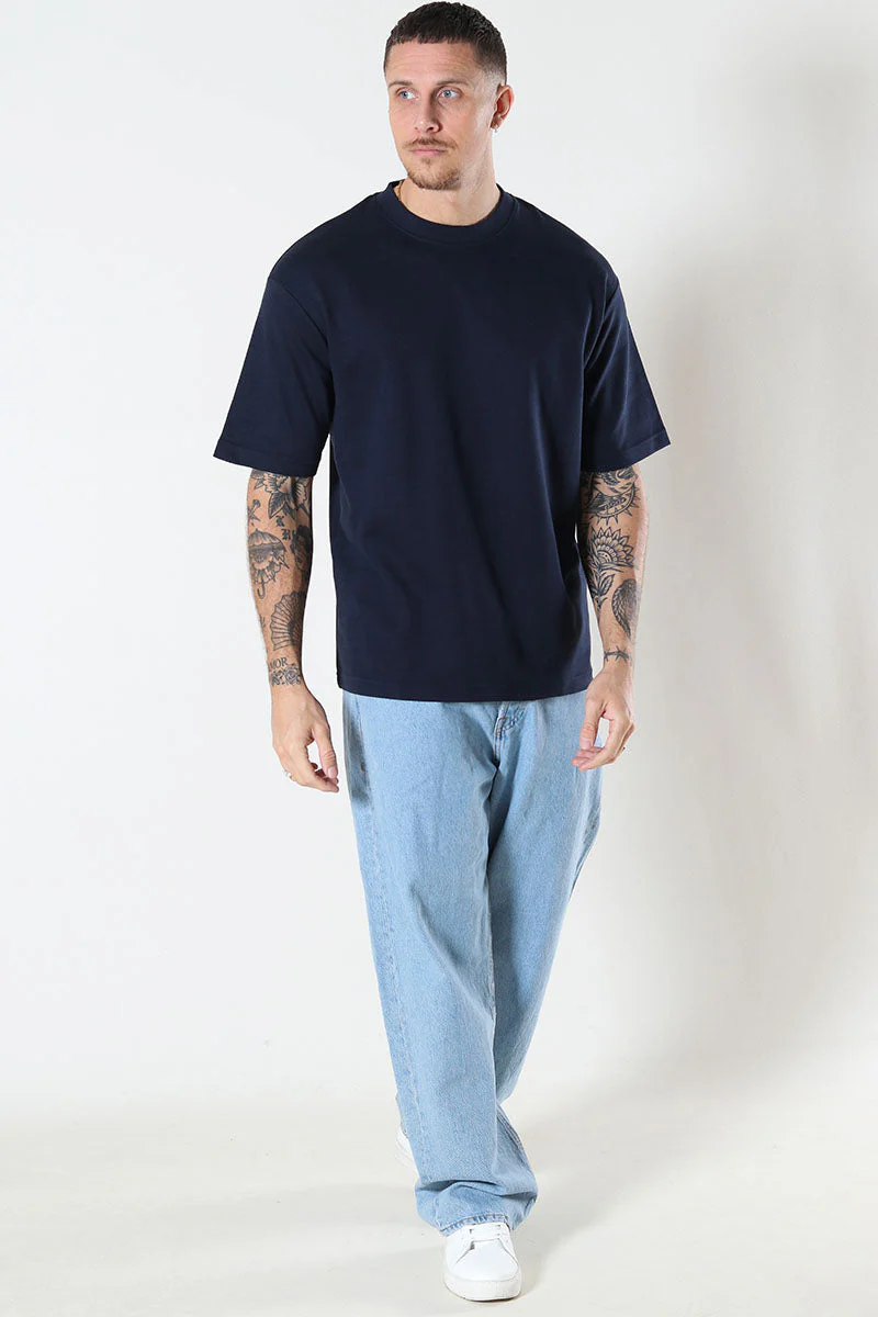 Selected Relax Oscar SS Tee Sky Captain - Image 2
