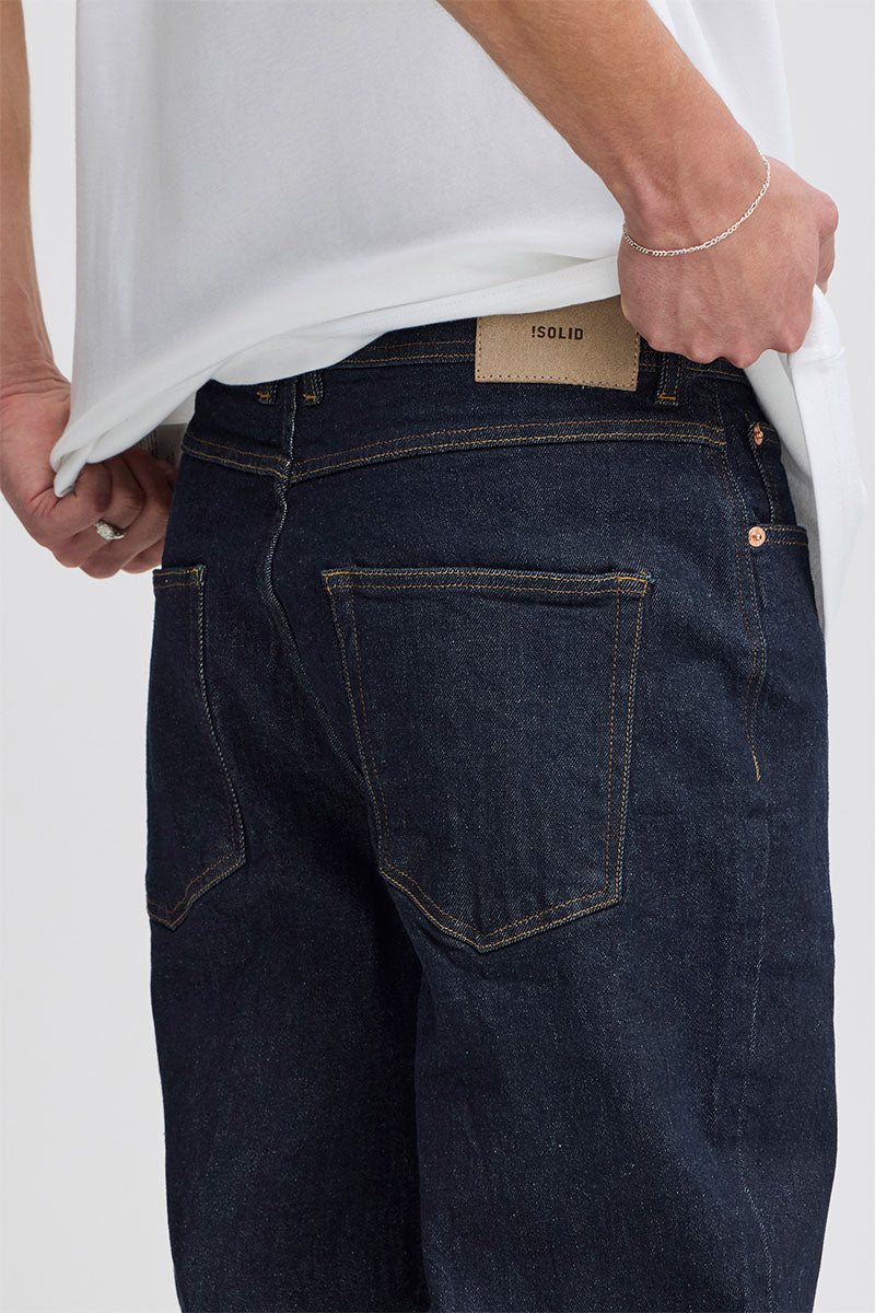 Solid Ryan Relaxed Fit Monte Raw Denim - Image 4