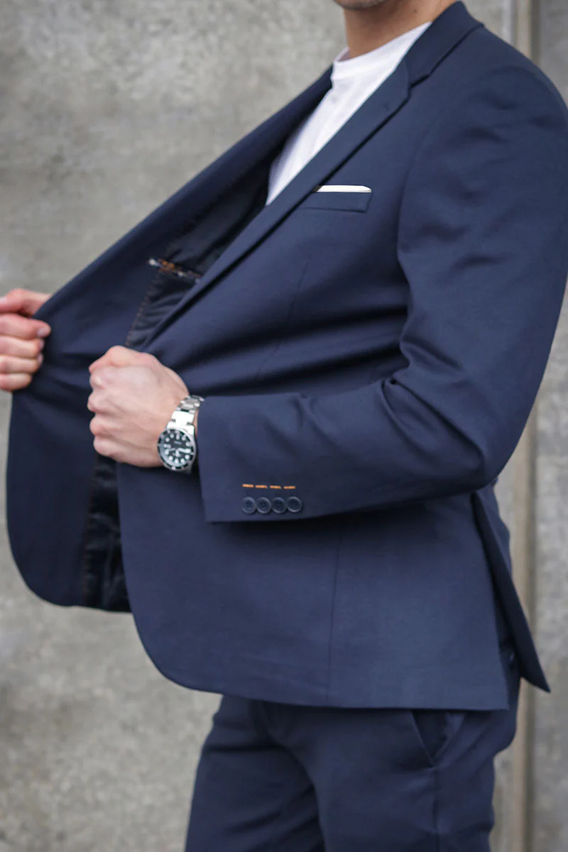 JEFF Ezra Blazer Dark Navy - Image 4
