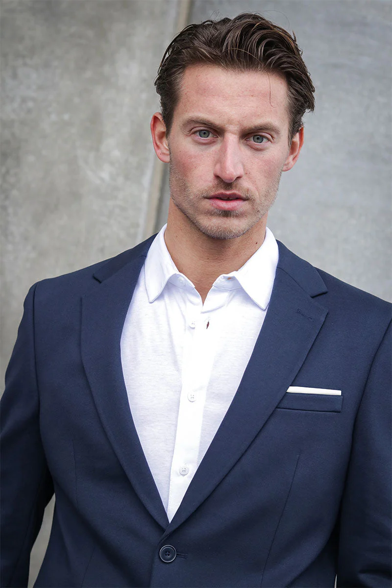 JEFF Ezra Blazer Dark Navy - Image 8