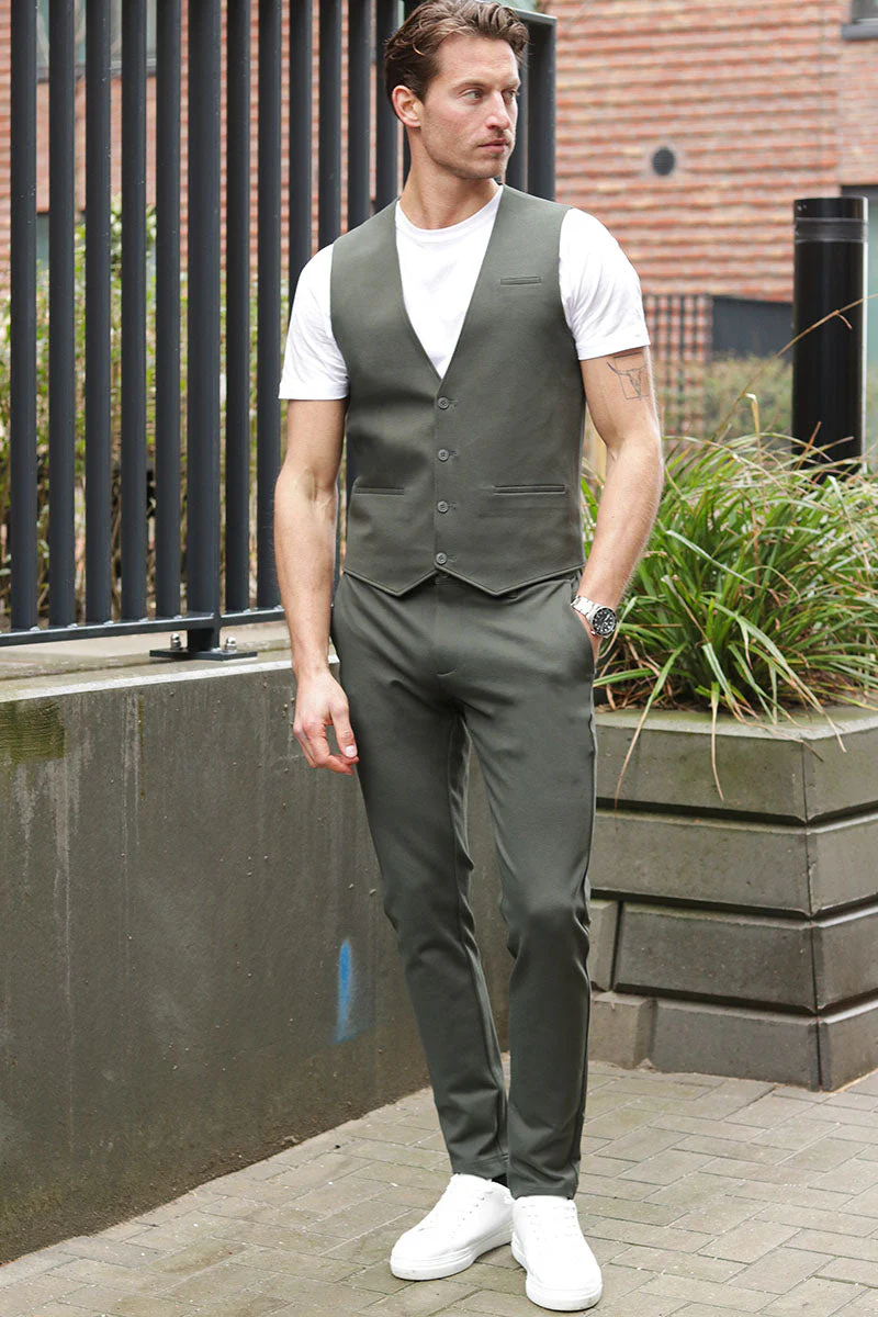 JEFF Ezra Vest Army - Image 2