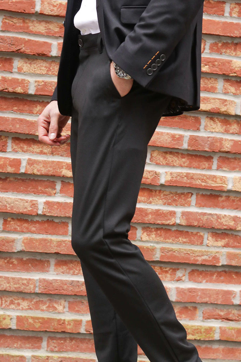JEFF Ezra Trousers Black - Image 6