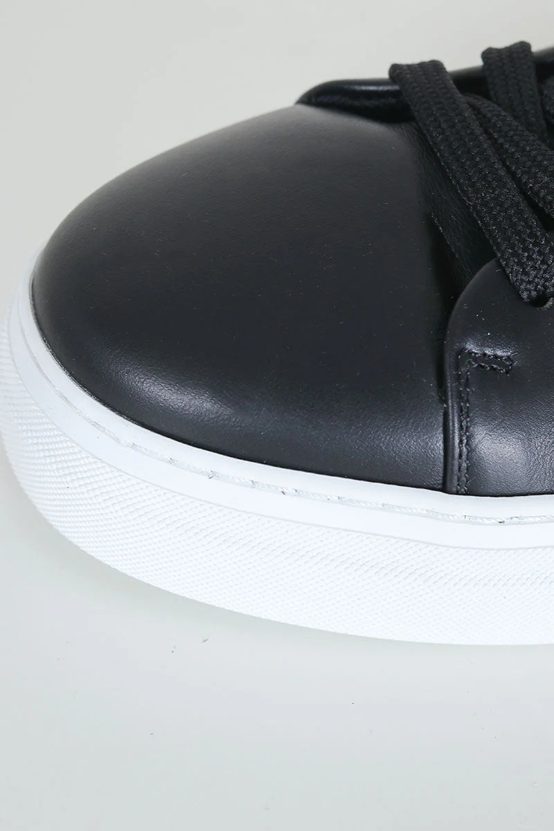 Selected DAVID CHUNKY LEATHER SNEAKER Black - Image 5