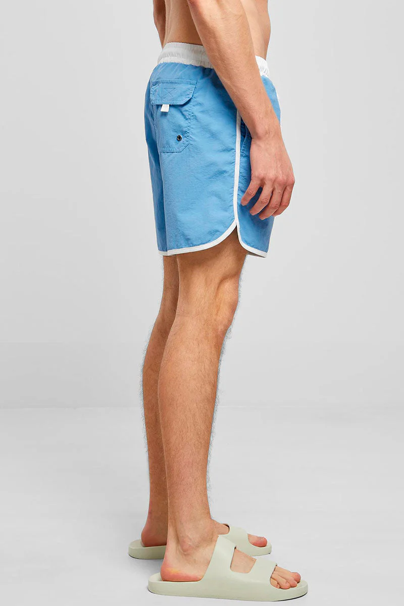 Urban Classics Retro Swimshorts Horizon Blue - Image 3