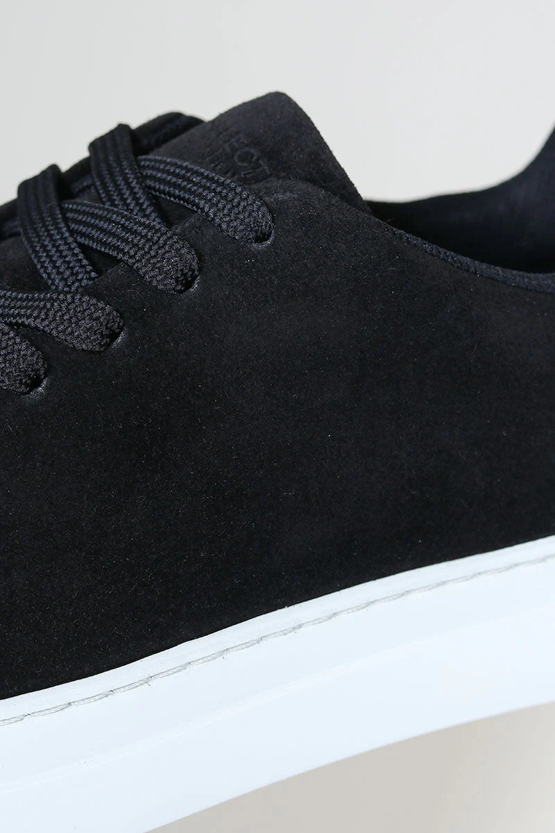 Selected DAVID CHUNKY SUEDE SNEAKER Black - Image 3