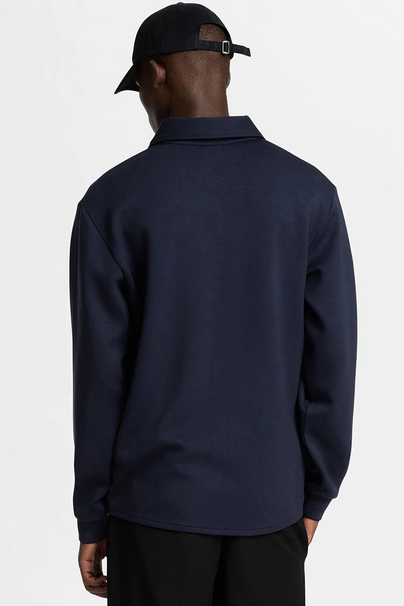 Selected Emanuel Soft Sweat Full Zip Sky Captain - Image 5