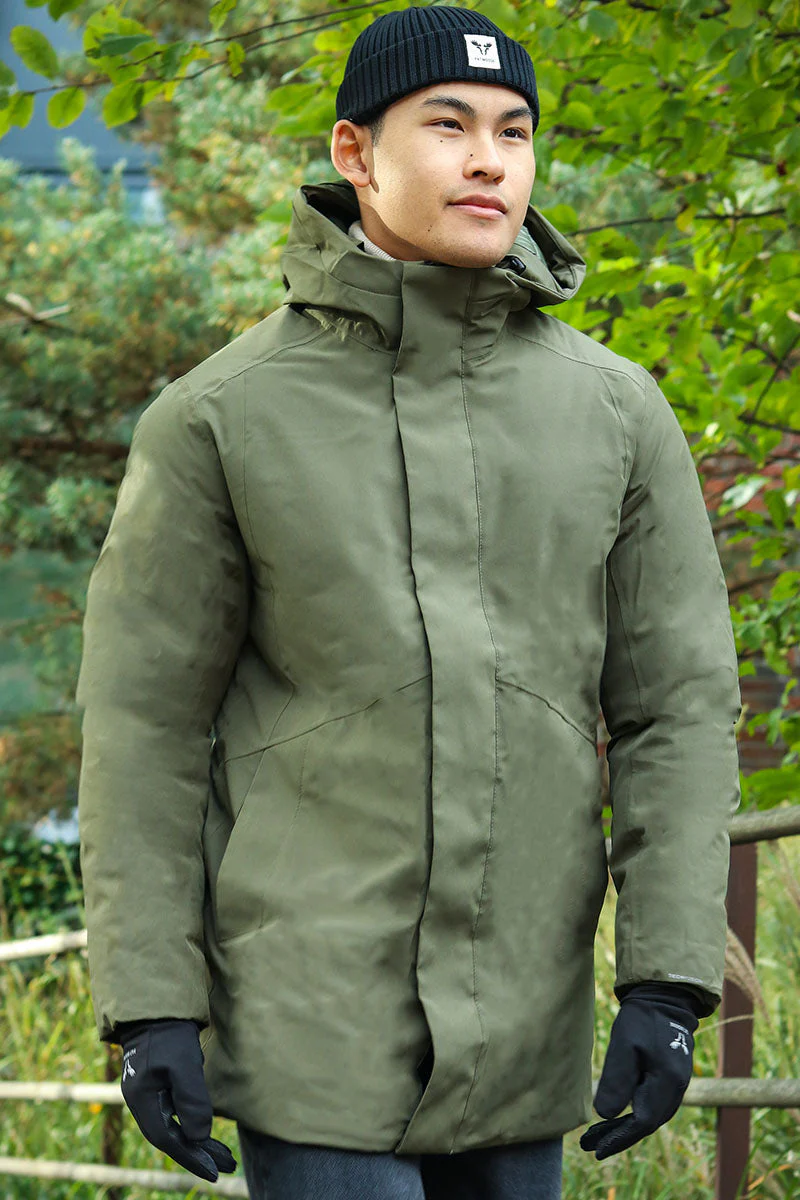 Jack & Jones Keen Stretch Parka Jacket Grape Leaf - Image 4