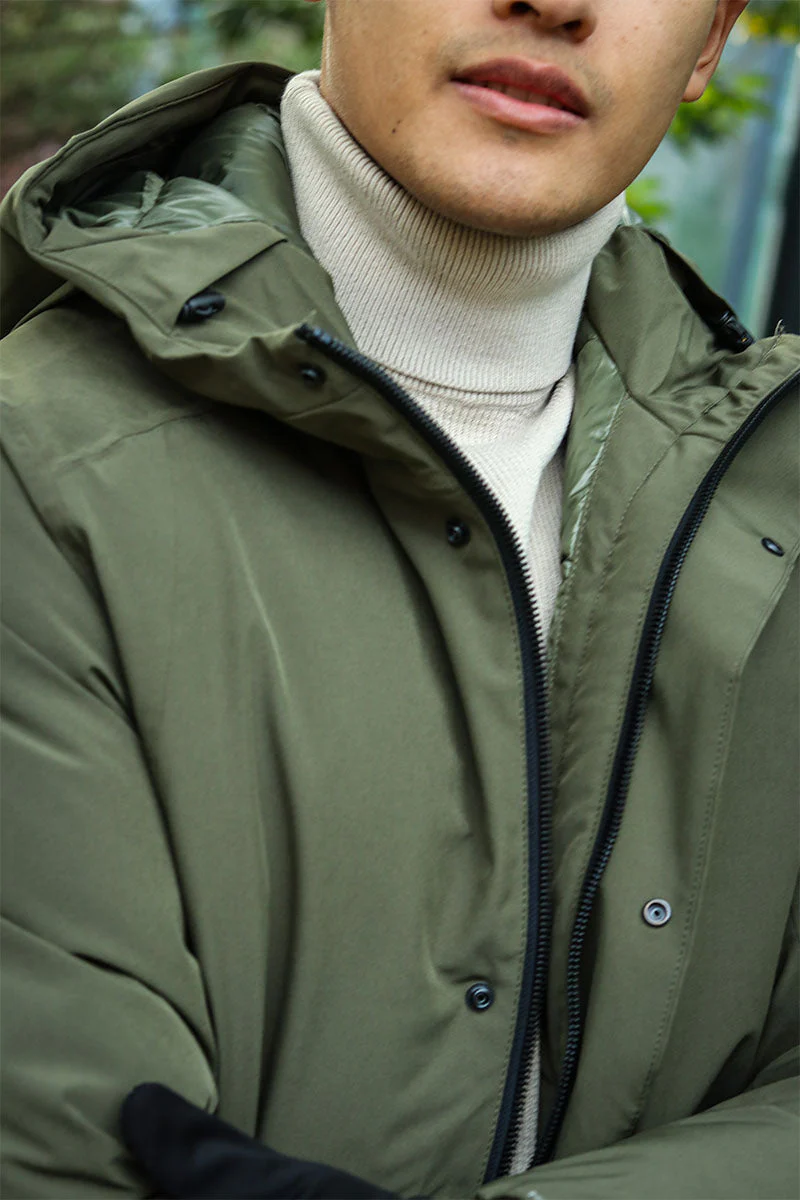 Jack & Jones Keen Stretch Parka Jacket Grape Leaf - Image 6