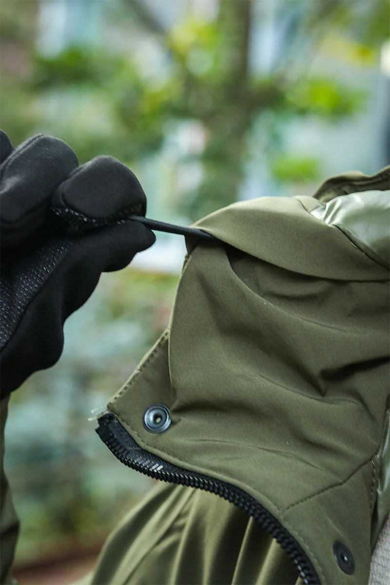 Jack & Jones Keen Stretch Parka Jacket Grape Leaf - Image 7