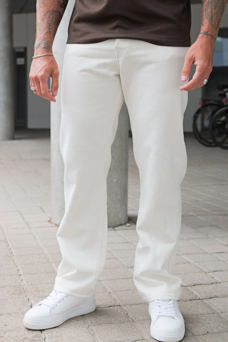 Jack & Jones Chris Relaxed Fit Cooper 900 Ecru