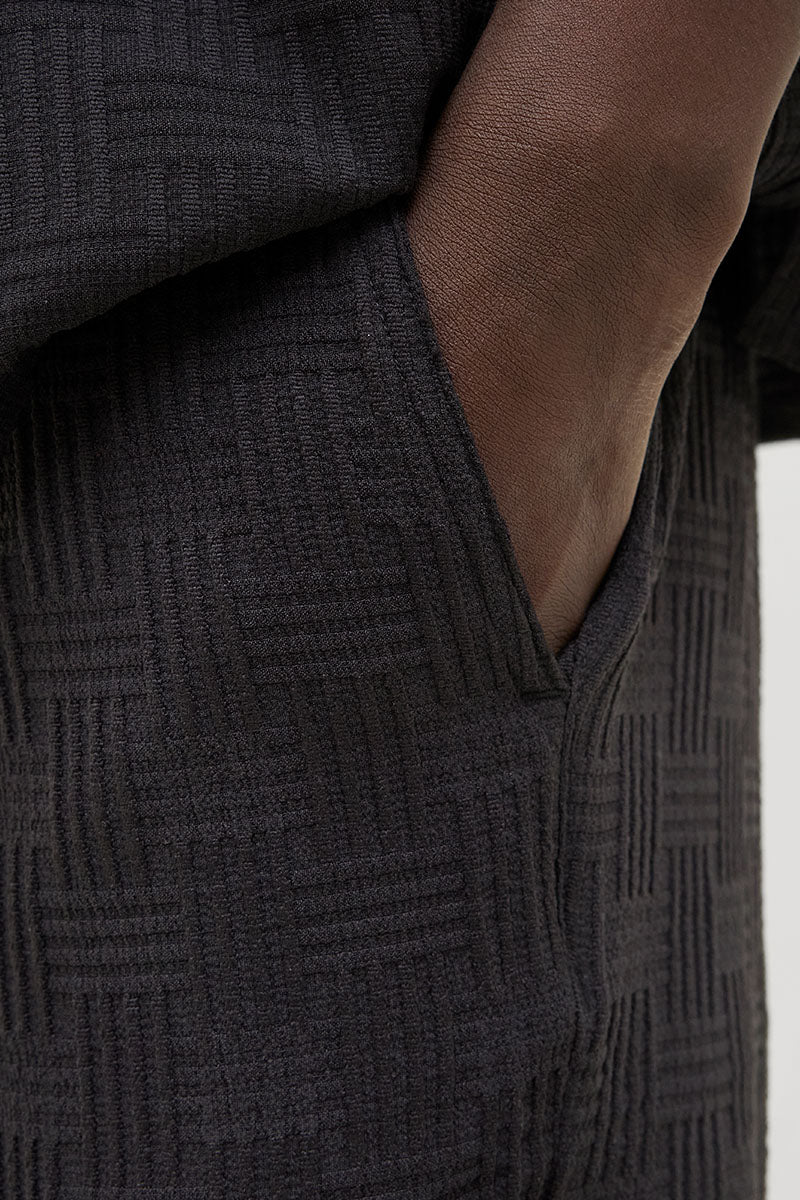Jack & Jones Jaiden Matteo Resort Shorts Black - Image 3