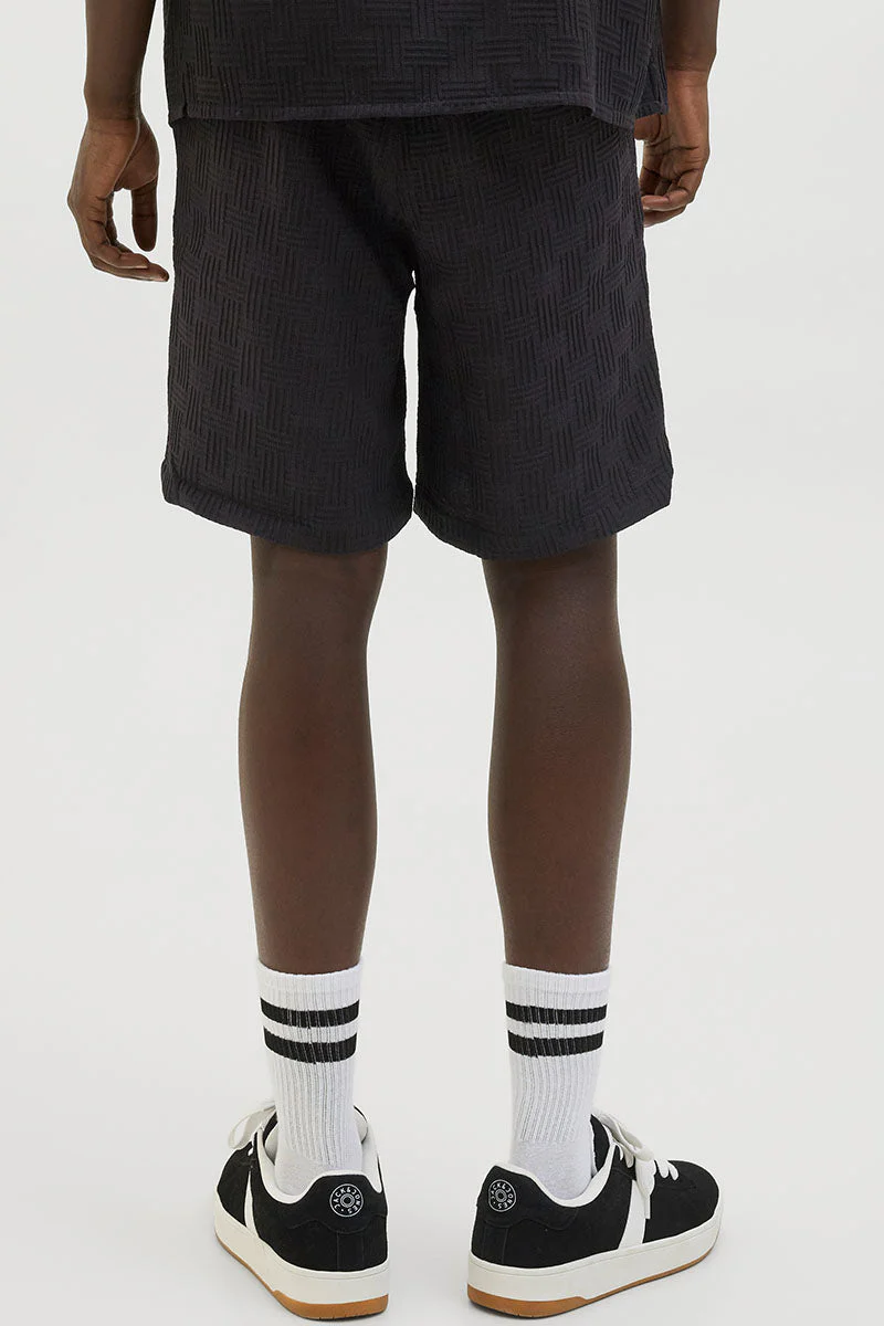 Jack & Jones Jaiden Matteo Resort Shorts Black - Image 5