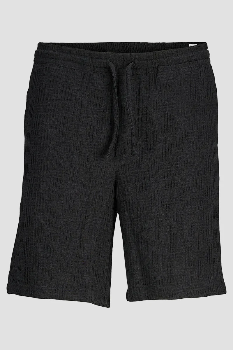 Jack & Jones Jaiden Matteo Resort Shorts Black - Image 6