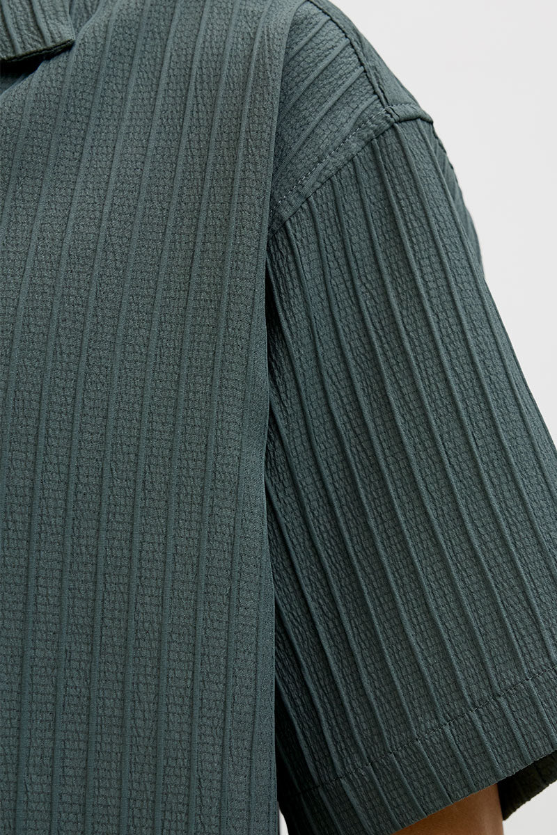 Jack & Jones Massimo Resort Shirt SS Agave Green - Image 4
