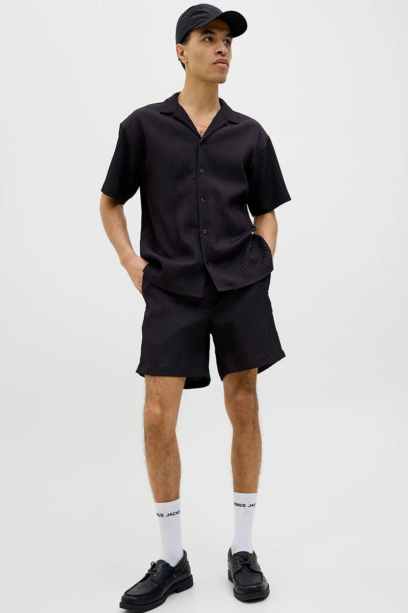 Jack & Jones Jaiden Massimo Shorts Black - Image 3