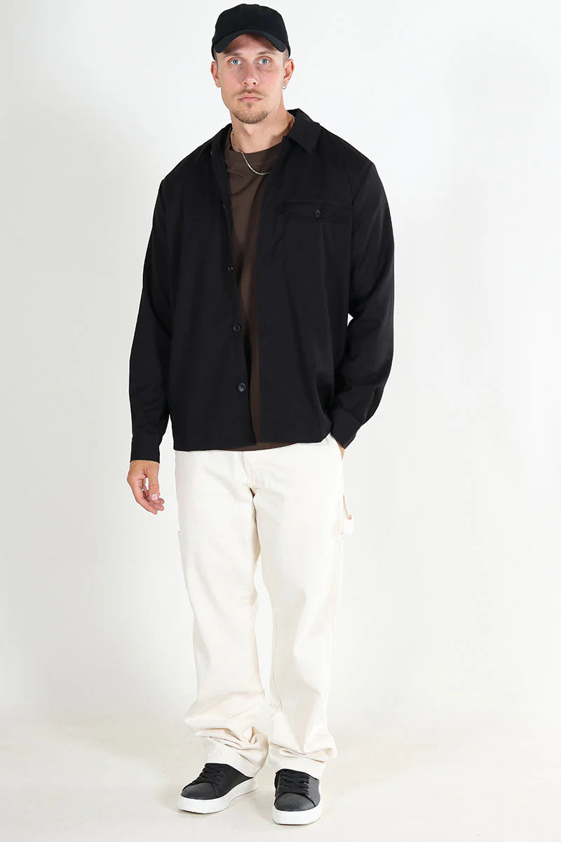 ONLY & SONS Even Life LS Shirt Black - Image 2