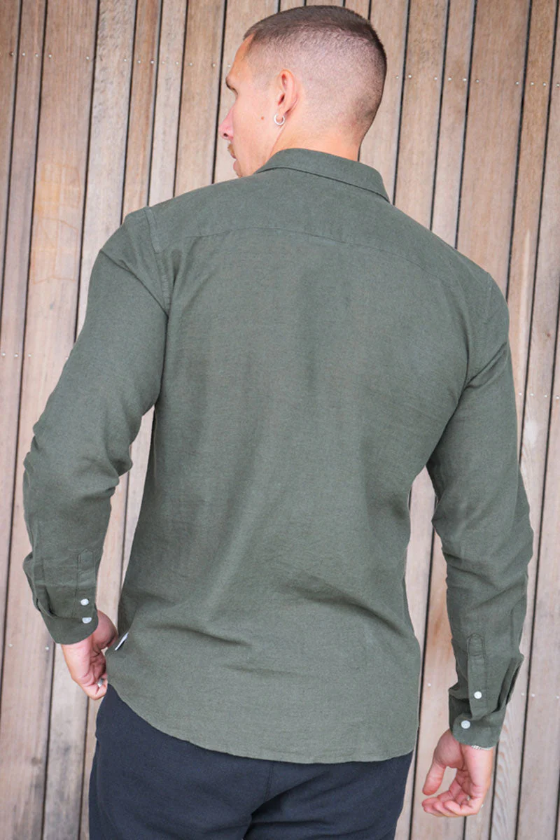 ONLY & SONS Caiden LS Linen Shirt Kambaba - Image 5