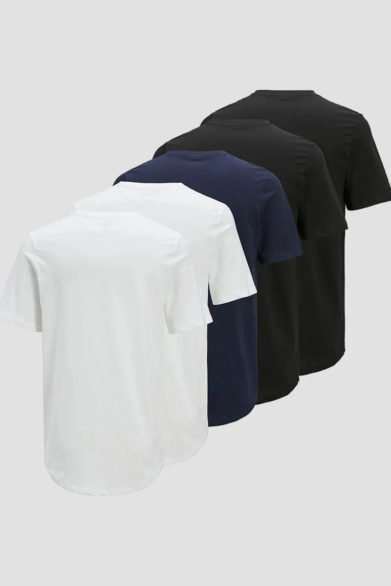 Jack & Jones Brody Regular Fit Tee 5-Pack - Image 8