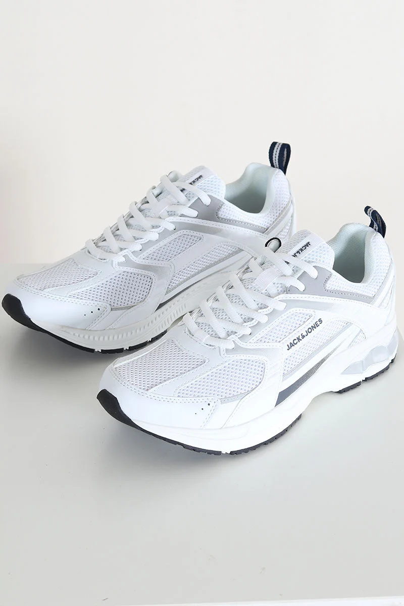 Jack & Jones Tokyo Mesh Sneaker Bright White - Image 2