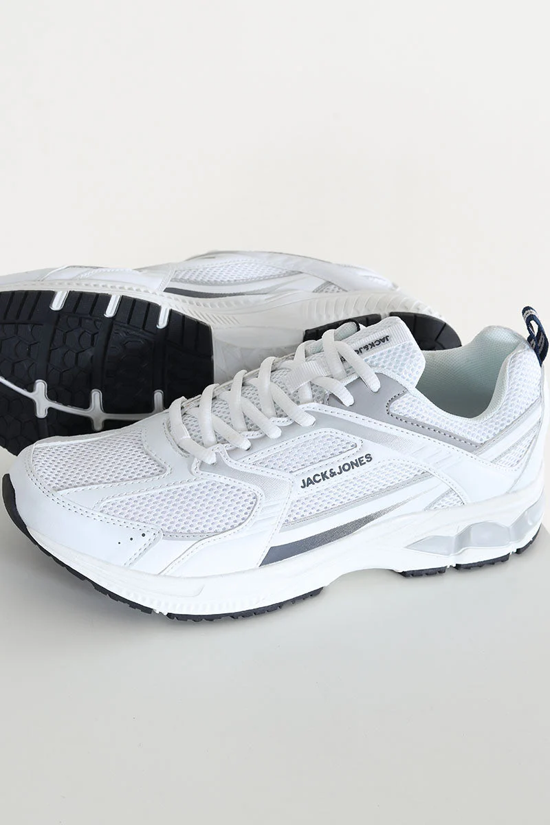 Jack & Jones Tokyo Mesh Sneaker Bright White - Image 3