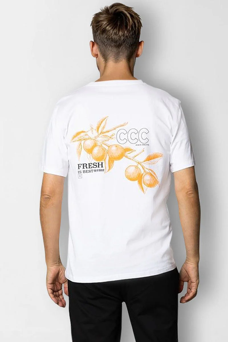 Clean Cut Copenhagen Fresh T-shirt SS White - Image 5
