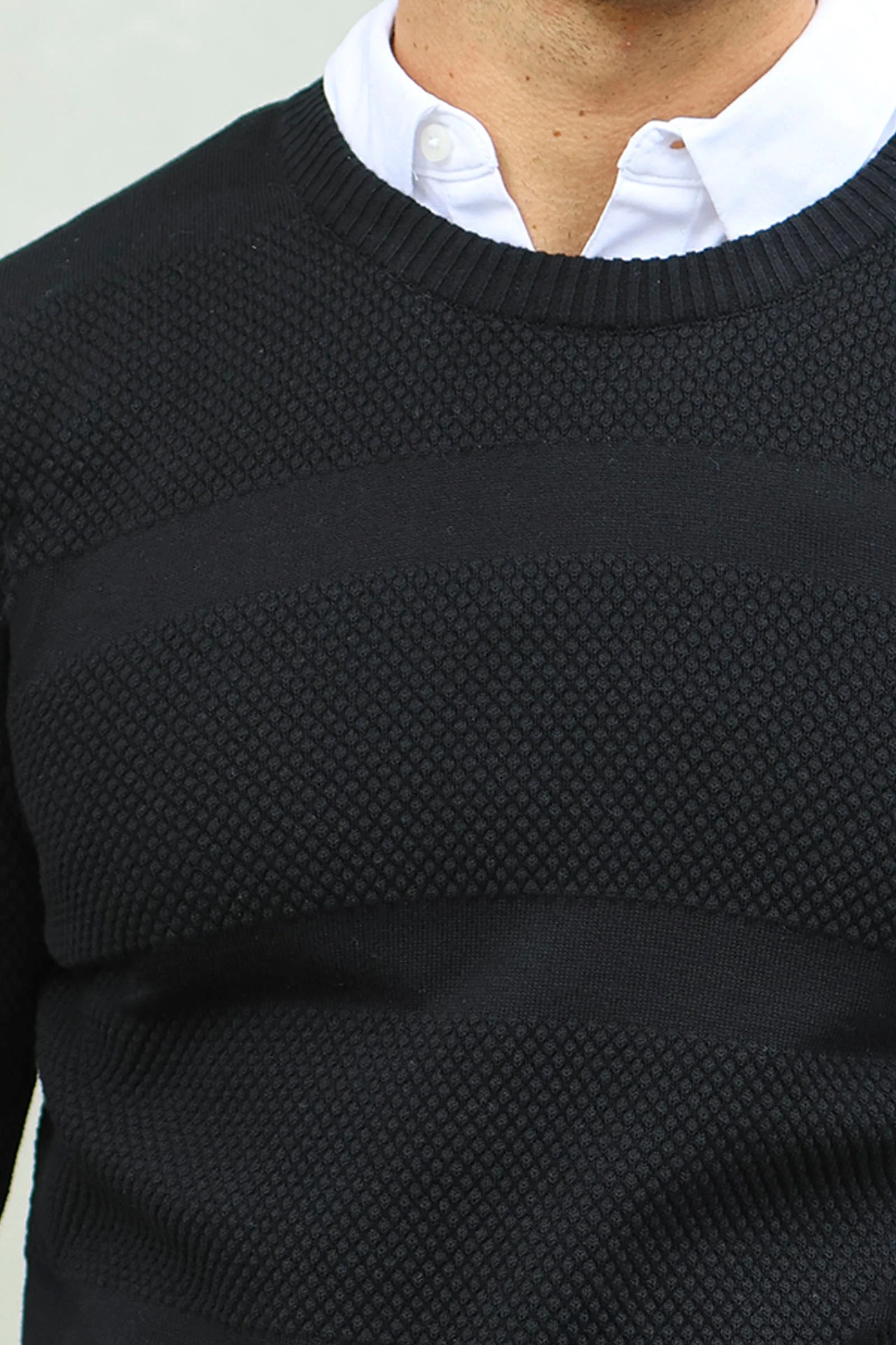 Kronstadt Hannes Cotton knit Black - Image 3