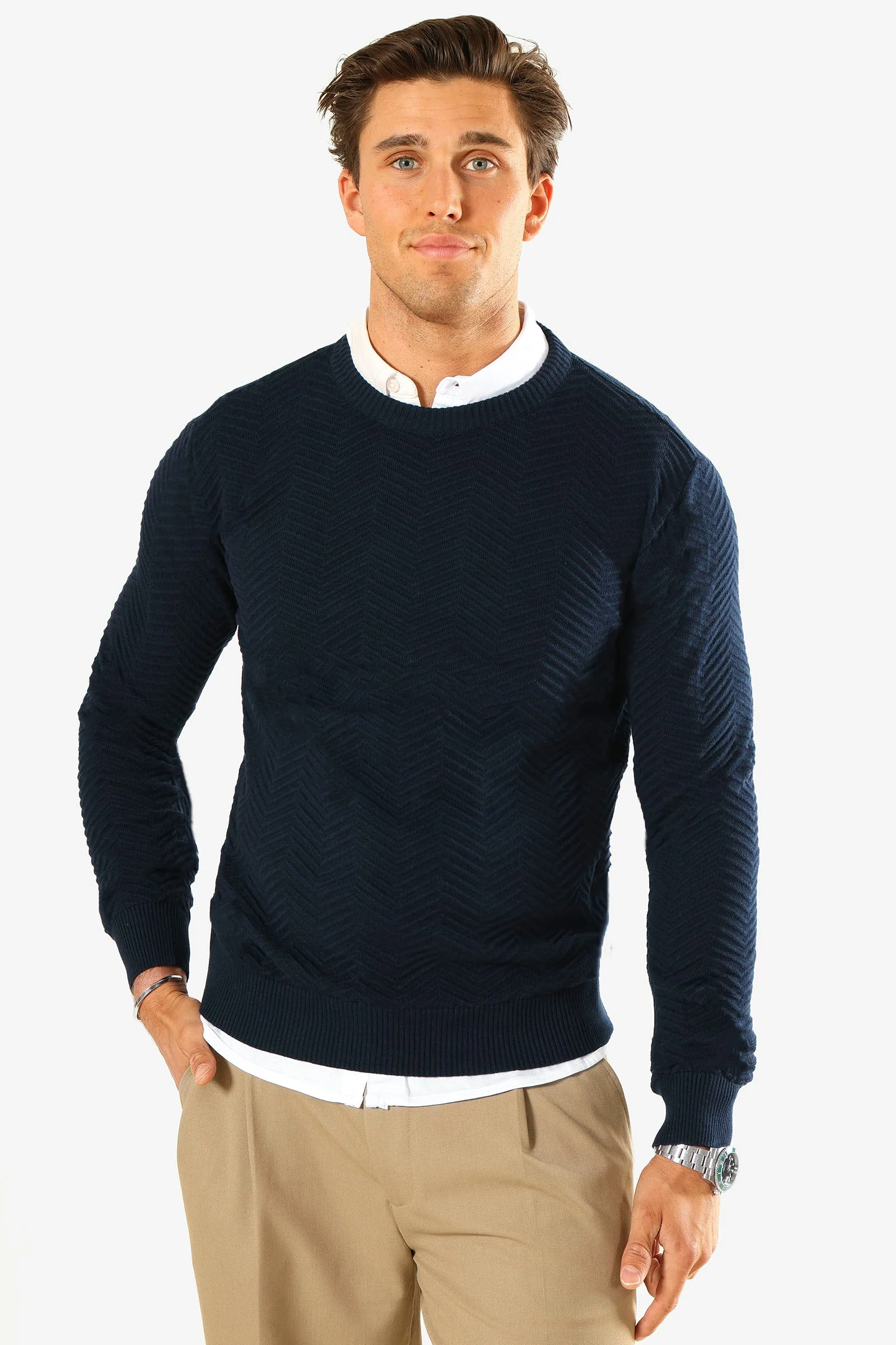 Kronstadt Carlo Cotton knit Sky Captain