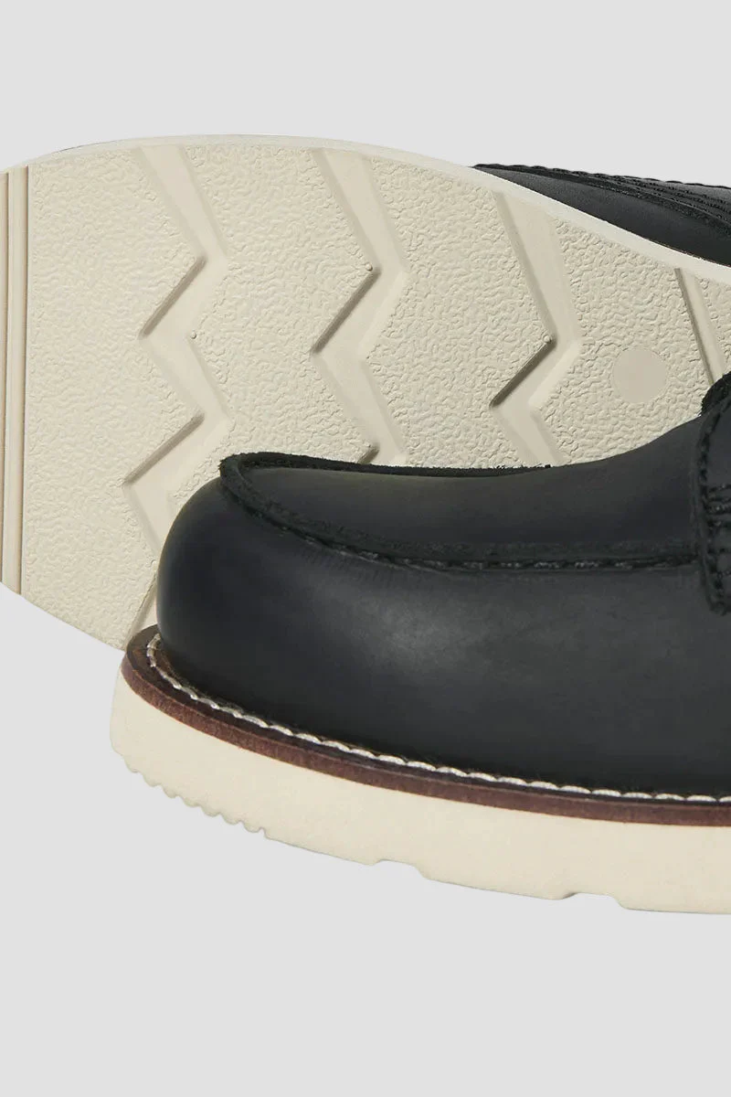 Jack & Jones Toronto Leather Boots Black - Image 3