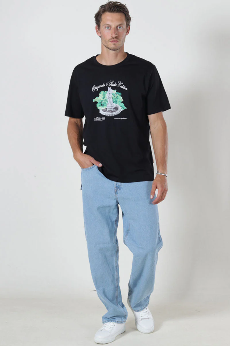 Jack & Jones Hydra Front Tee Black - Image 2