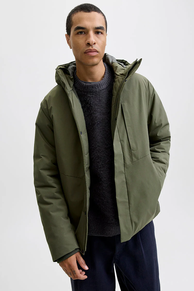 Jack & Jones Keen Stretch Jacket Grape Leaf - Image 5