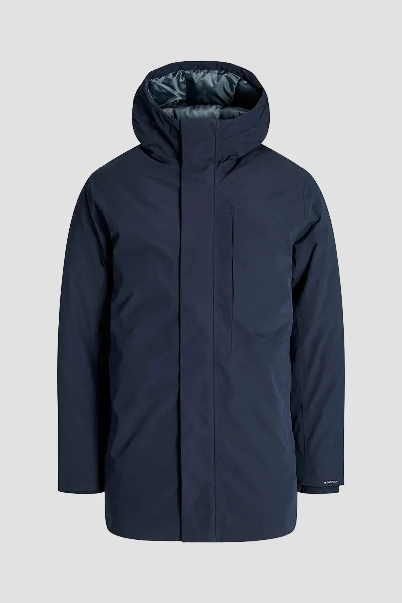 Jack & Jones Keen Stretch Parka Jacket Sky Captain - Image 7