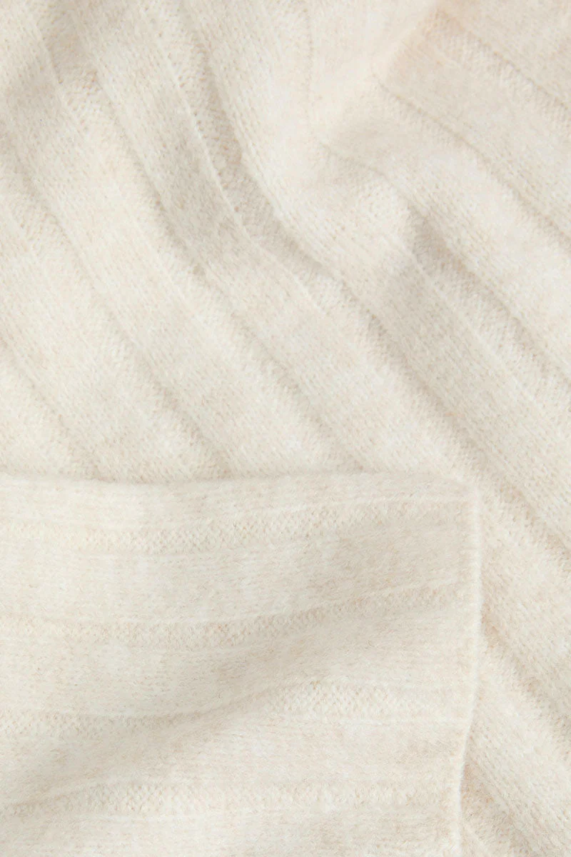 Jack & Jones Bradley Carter Knit Crew Neck Moonbeam - Image 7